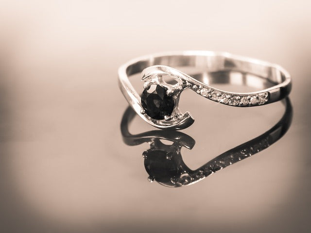 Sapphire Crystal Rings for September